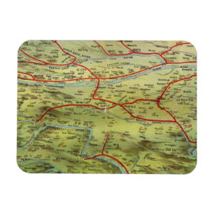Birdseyes View Great Plains Magnet