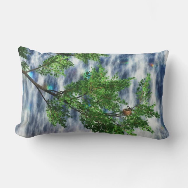 Birdsnest Falls Pillow Lendenkissen (Vorderseite)