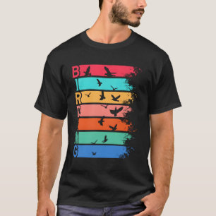 Birdwatcher Vogelbeobachtung Vogelbeobachter Bird T-Shirt