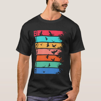 Birdwatcher Vogelbeobachtung Vogelbeobachter Bird T-Shirt