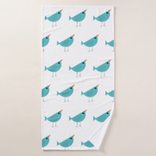 Birdy   badehandtuch