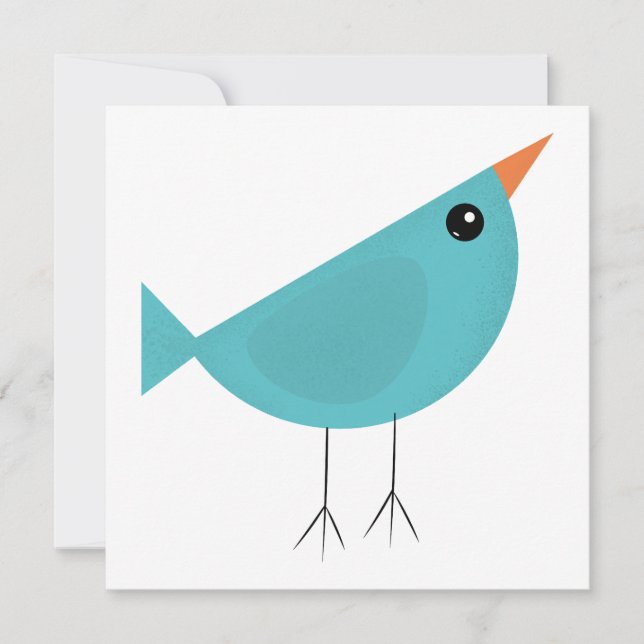 Birdy Feiertagskarte (Vorderseite)