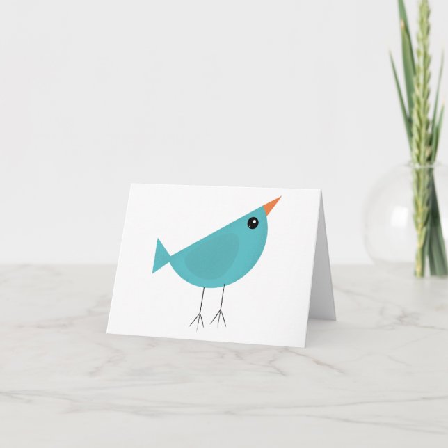 Birdy Feiertagskarte (Vorderseite)