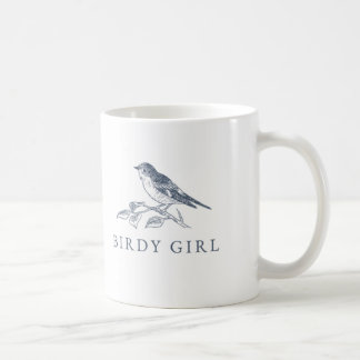 Birdy Girl Bird lover Coffee Tasse