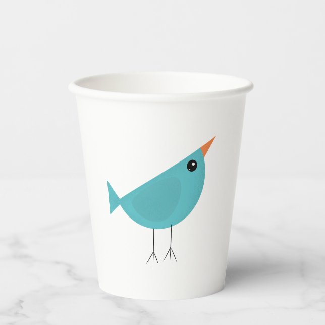 Birdy Pappbecher (Vorderseite)