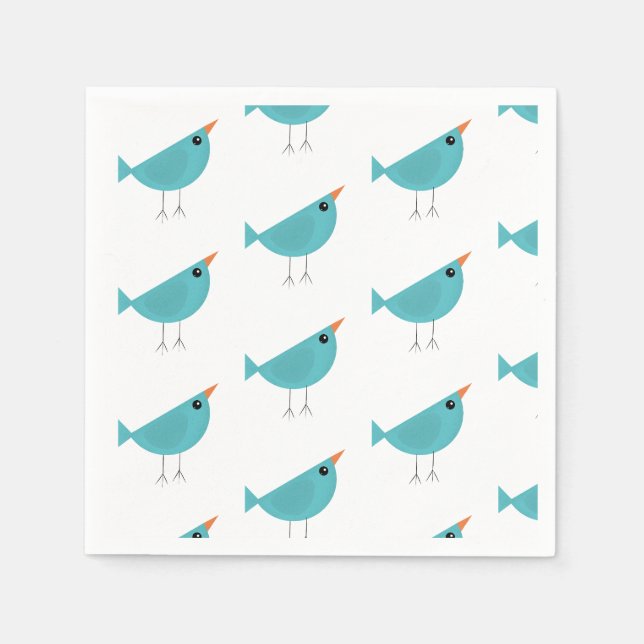 Birdy Serviette (Vorderseite)