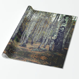 Birke Forrest glattes Packpapier, 30 in x 6 ft Geschenkpapier
