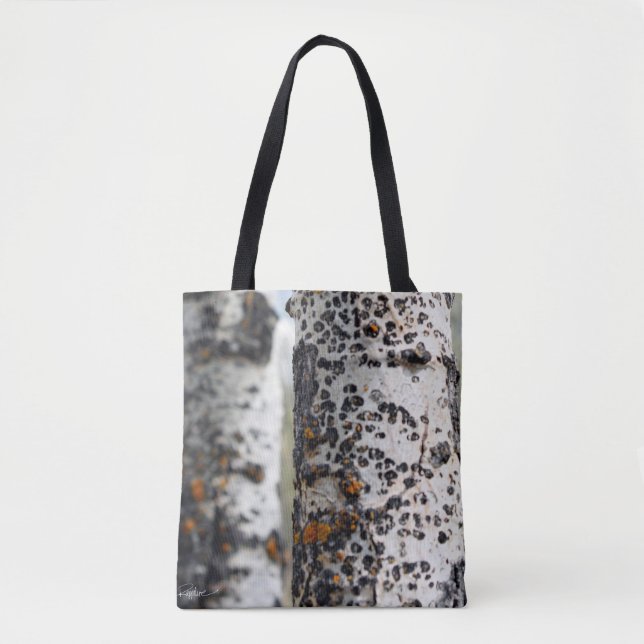 Birken-Baum-Taschen-Tasche Tasche (Vorderseite)