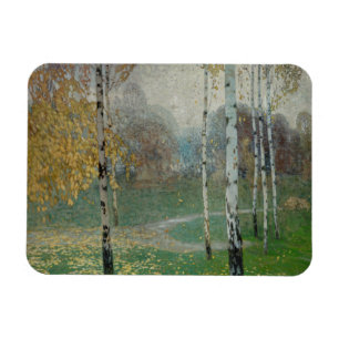 Birken-Bäume, 1904 (Öl auf Leinwand) Magnet