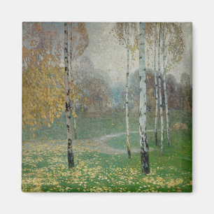 Birken-Bäume, 1904 (Öl auf Leinwand) Magnet