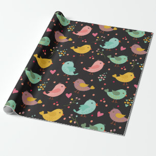 Birken Geschenkpapier