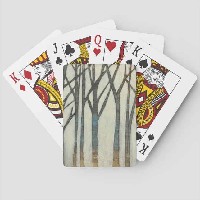 Birken-Linie I Spielkarten (Rückseite)
