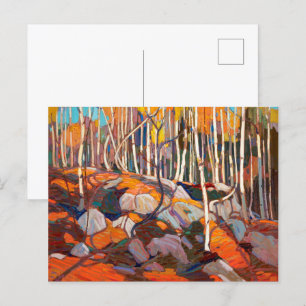 Birkenhain, Herbst Tom Thomson Postkarte