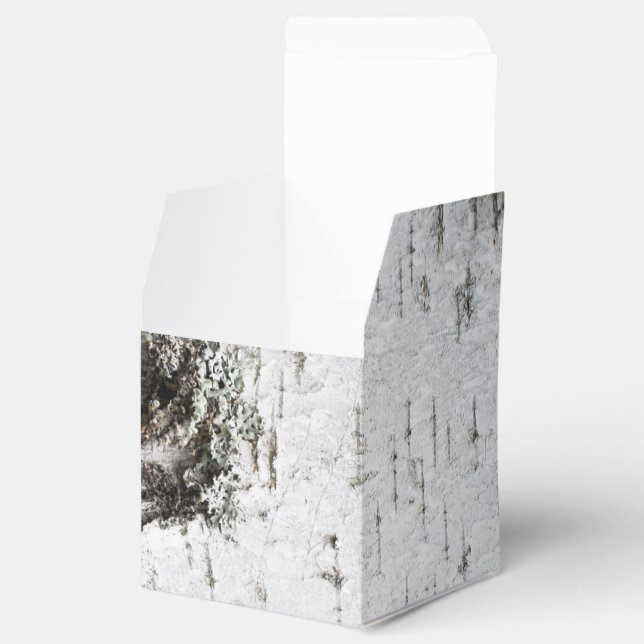 Birkenrinde Geschenkschachtel (Geöffnet)