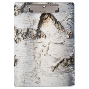 Birkenrinde Klemmbrett