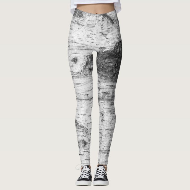 Birkenrinde Leggings (Vorderseite)