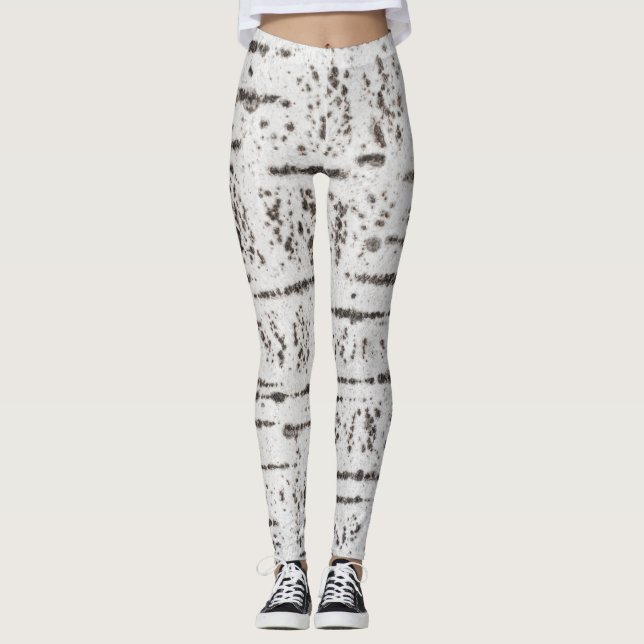Birkenrinde Leggings (Vorderseite)