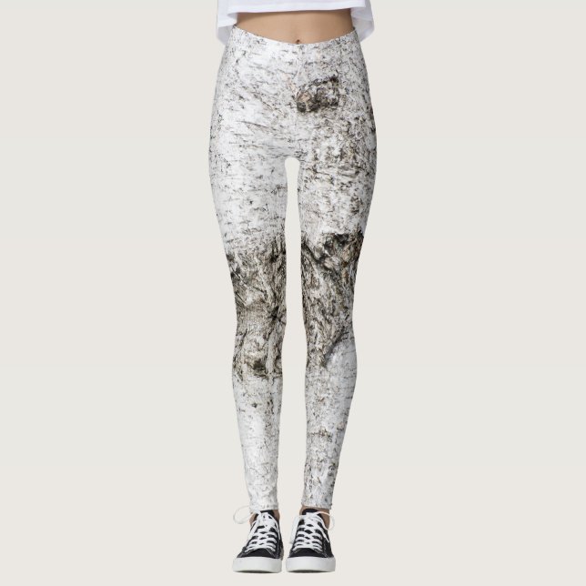 Birkenrinde Leggings (Vorderseite)
