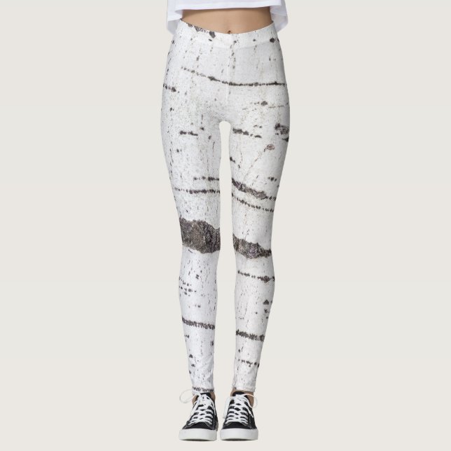 Birkenrinde Leggings (Vorderseite)