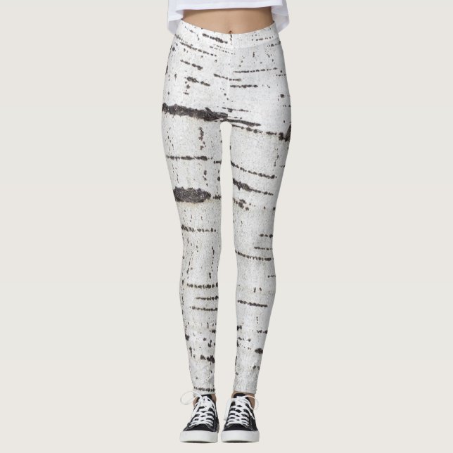 Birkenrinde Leggings (Vorderseite)