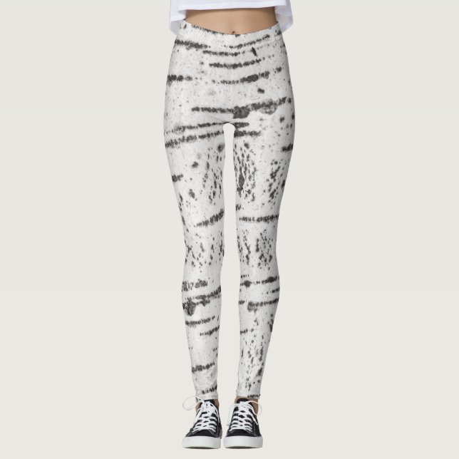 Birkenrinde Leggings (Vorderseite)
