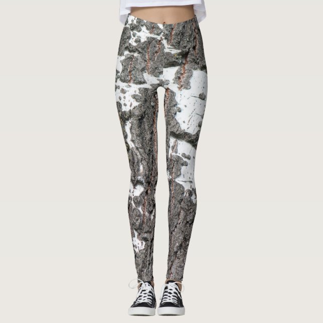Birkenrinde Leggings (Vorderseite)