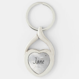 Birkenrinde Schlüsselanhänger