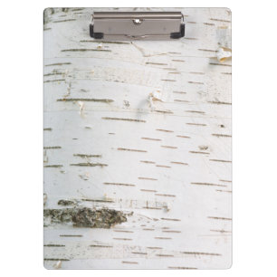 Birkenrindemuster Klemmbrett