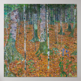 Birkenwald | Gustav Klimt | Poster