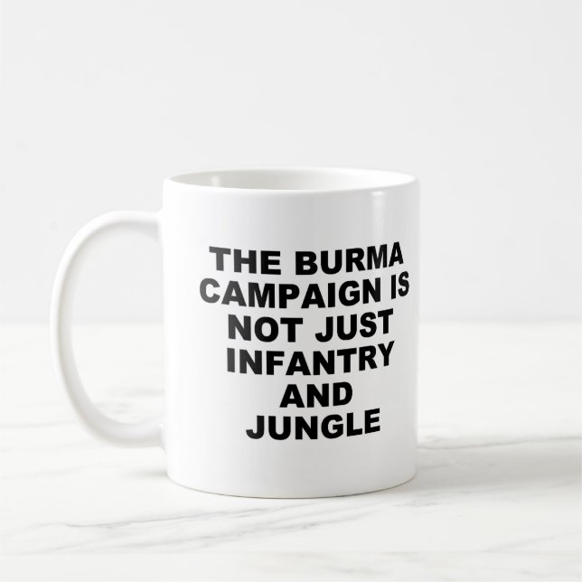Birma Infanterie-Tasse Kaffeetasse (Links)
