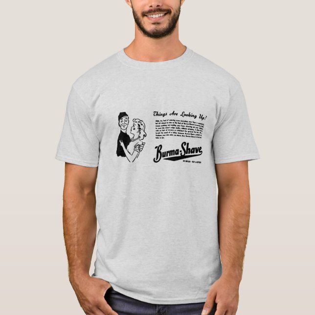 Birma-Rasur-verehren Augen T-Shirt (Vorderseite)