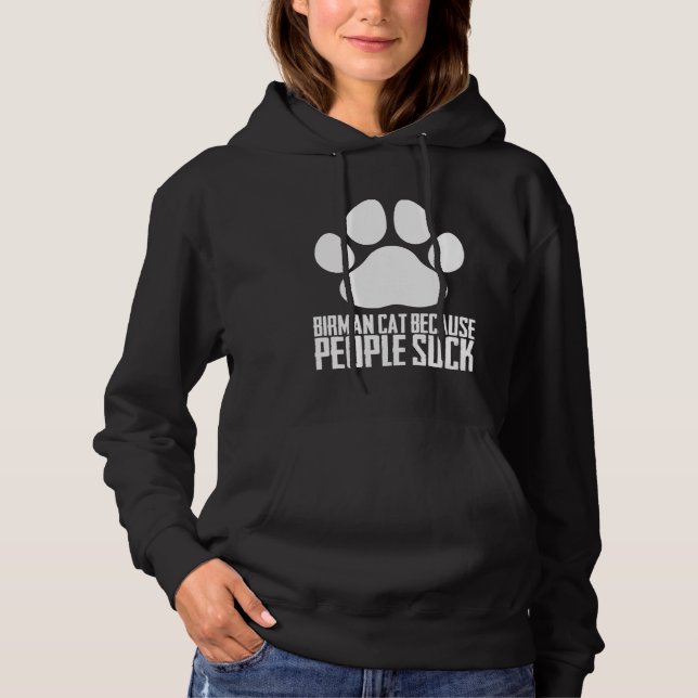 Birman cat  Birman kitten  Birman mom  2 Hoodie (Vorderseite)