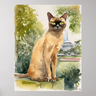 Birmanisch - Katalogkunst Poster