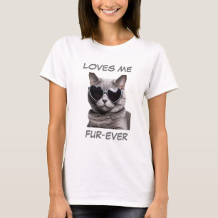 Birmanische graue Herzklopfen T-Shirt
