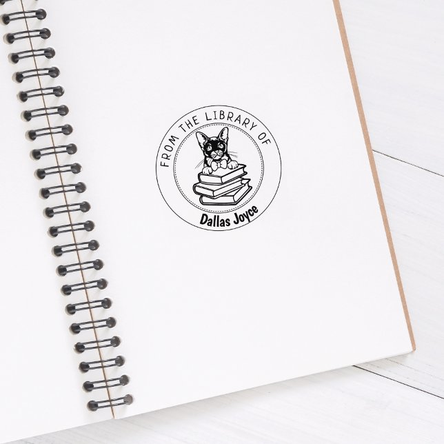 birmanische Katze, Buch aus der Bibliothek von Gummistempel (Von Creator hochgeladen)