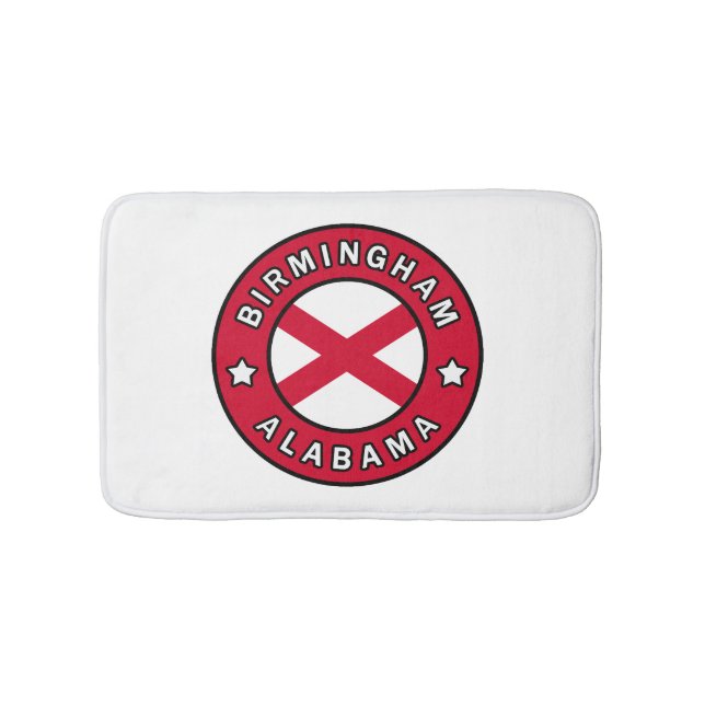 Birmingham Alabama Badematte (Vorderseite)