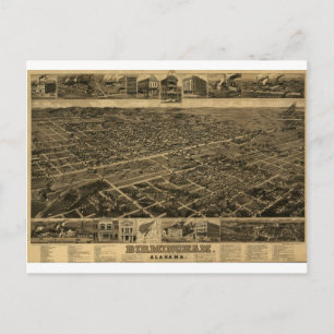 Birmingham Alabama Ende des 19. Jahrhunderts aus d Postkarte