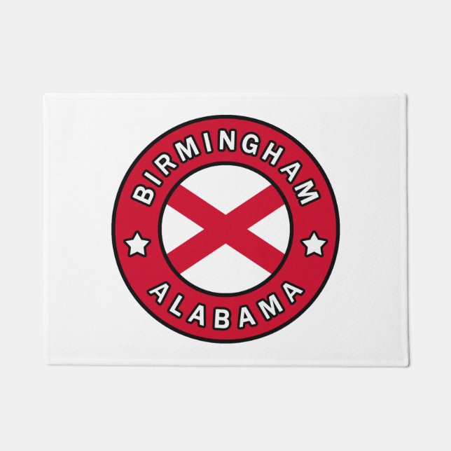 Birmingham Alabama Fußmatte (Vorderseite)
