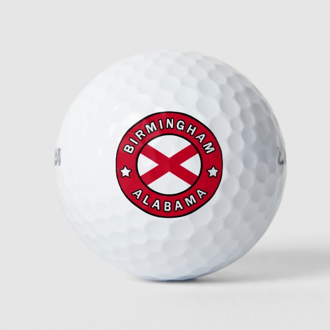 Birmingham Alabama Golfball (Vorderseite)