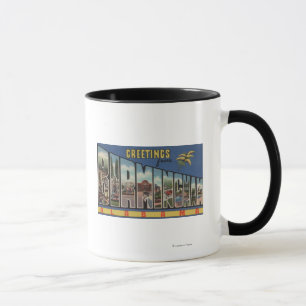 Birmingham, Alabama - große Buchstabe-Szenen Tasse