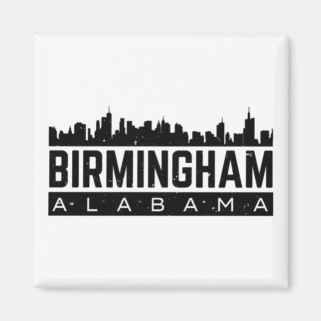 Birmingham Alabama Magnet (Vorne)