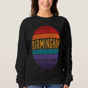 Birmingham Alabama Pazifikküste Sunset 5 Distanzen Sweatshirt