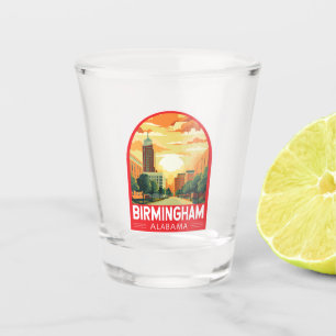Birmingham Alabama Reisen Schnapsglas
