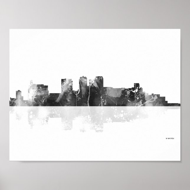 Birmingham Alabama Skyline Poster (Vorne)