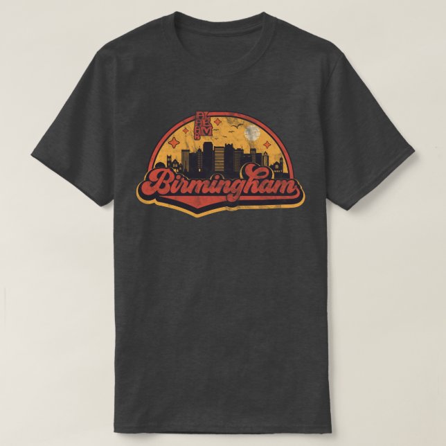 Birmingham, Alabama T-Shirt (Design vorne)