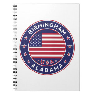 Birmingham, Alabama, USA Notizblock