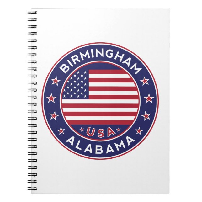 Birmingham, Alabama, USA Notizblock (Vorderseite)
