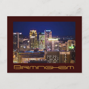 Birmingham, Alabama, USA Postkarte