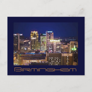 Birmingham, Alabama, USA Postkarte