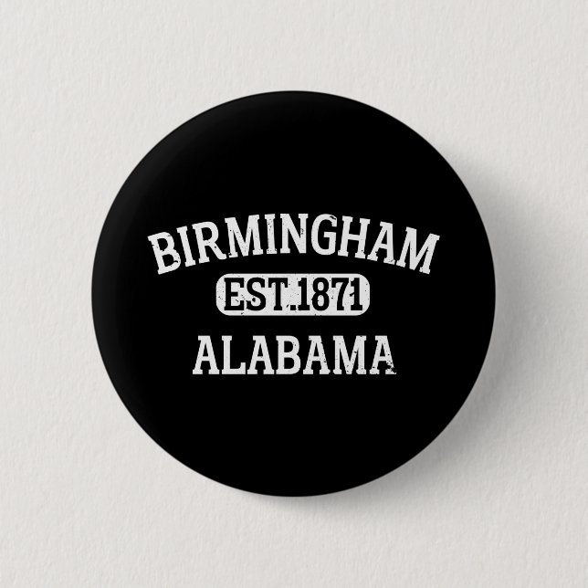 Birmingham Alabama Vintag Button (Vorderseite)